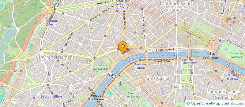 localisation de l'entreprise SCI LES CIGALES  PARIS