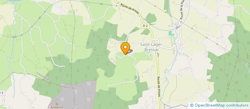 localisation de l'entreprise SCI LES CIGALES  BAIX