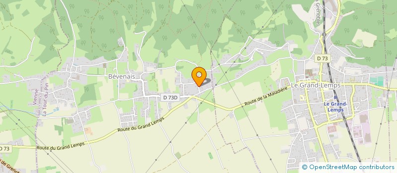 localisation de l'entreprise SCI LES CIGALES  BEVENAIS