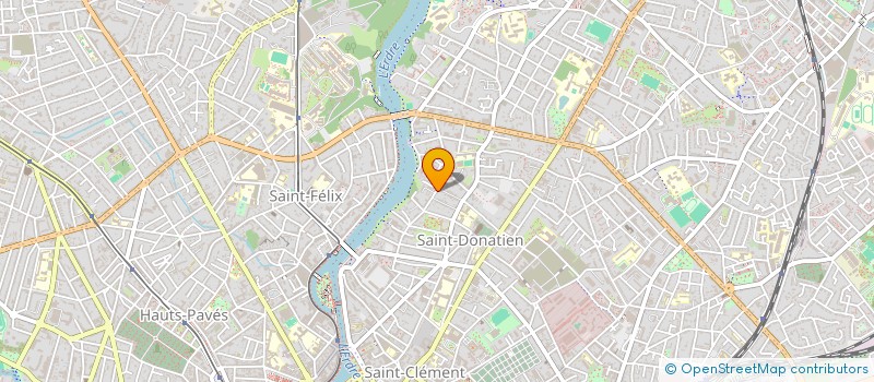 localisation de l'entreprise SCI LES CIGALES DE BONNEVILLE à NANTES