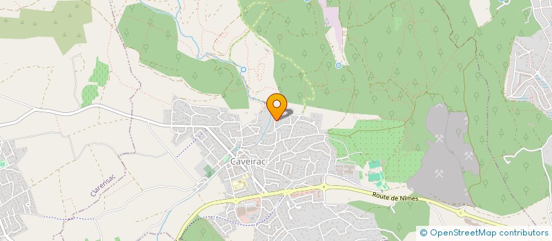 localisation de l'entreprise SCI LES CIGALIENS  CAVEIRAC