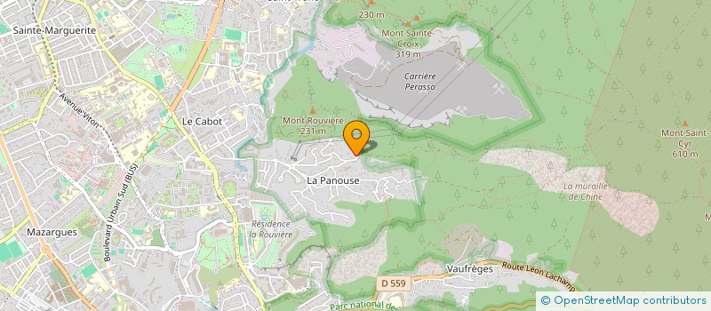 localisation de l'entreprise SCI LES CIGALONS à MARSEILLE