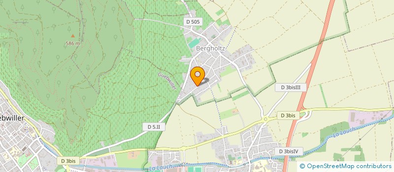 localisation de l'entreprise SCI LES CIGALONS  BERGHOLTZ