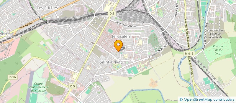 localisation de l'entreprise SCI LES CIGALOUS à MONTIGNY-LES-METZ