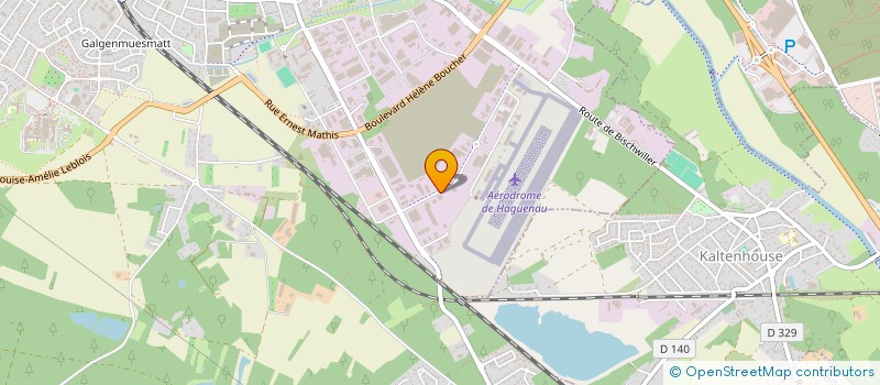 localisation de l'entreprise SCI LES CIGOGNES  HAGUENAU