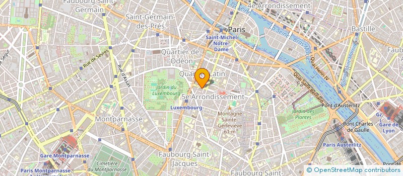 localisation de l'entreprise SCI LES CIGOGNES  PARIS