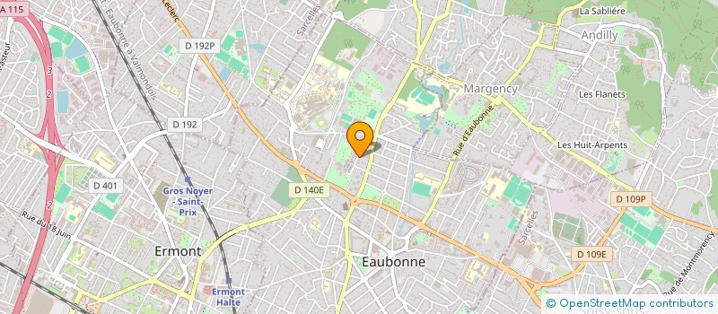 localisation de l'entreprise SCI LES CIGOGNES à EAUBONNE