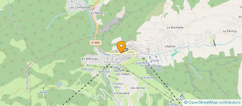 localisation de l'entreprise SCI LES CIMES à LA CLUSAZ