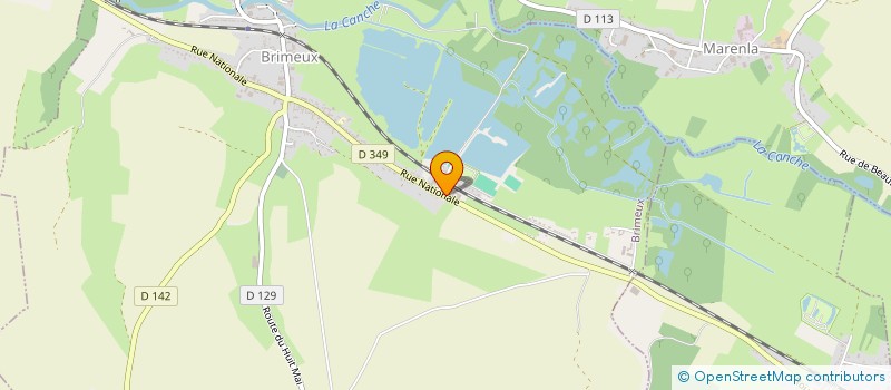 localisation de l'entreprise SCI LES CINQ C  BEUTIN