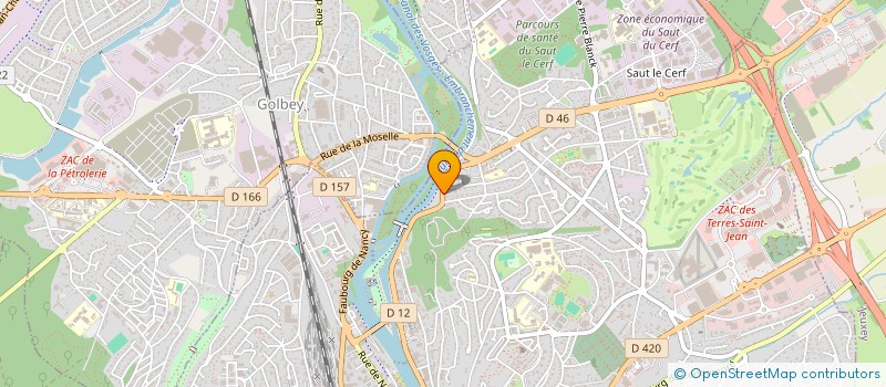 localisation de l'entreprise SCI LES CINQ FANTASTIQUES  EPINAL