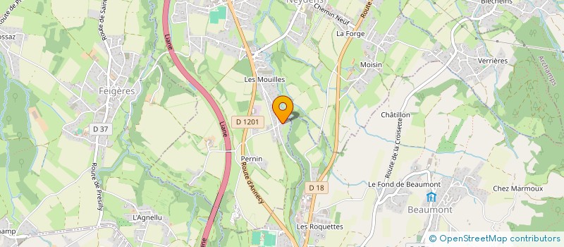 localisation de l'entreprise SCI LES CINQ H  NEYDENS