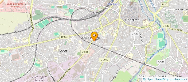 localisation de l'entreprise SCI LES CINQ HEUCLIN à LUCE