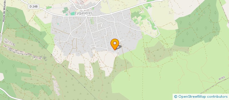 localisation de l'entreprise SCI LES CINQ PLUMES  EYGALIERES
