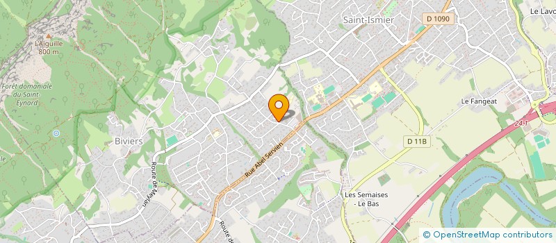 localisation de l'entreprise SCI LES CISEAUX  BIVIERS