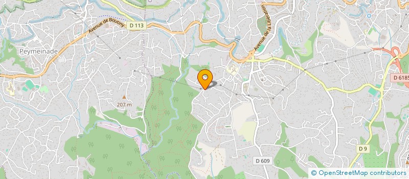 localisation de l'entreprise SCI LES CISTES à GRASSE