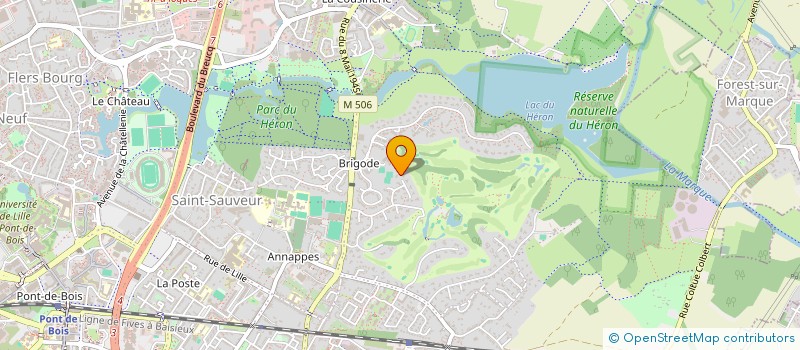 localisation de l'entreprise SCI LES CISTES à VILLENEUVE-D'ASCQ