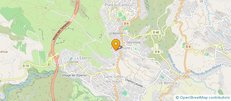 localisation de l'entreprise SCI LES CITRINES à SAINT-PAUL