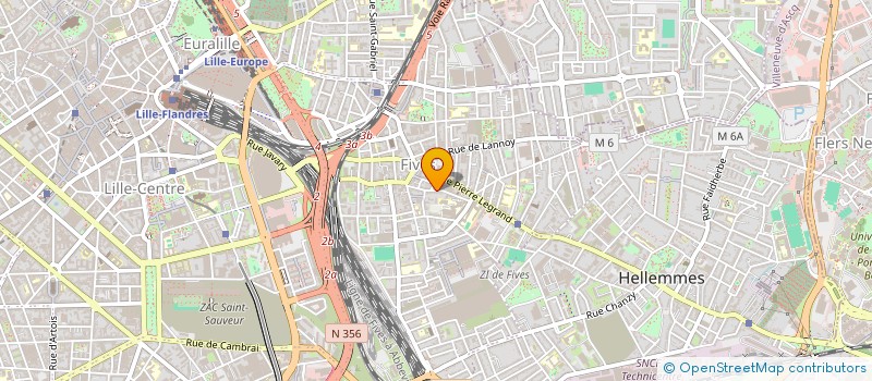 localisation de l'entreprise SCI LES CITRONNELLES à LILLE