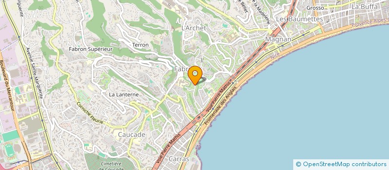 localisation de l'entreprise SCI LES CITRONNIERS à NICE