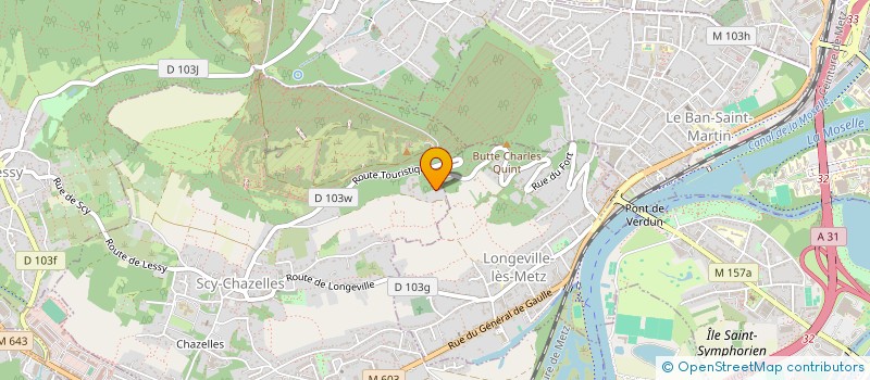 localisation de l'entreprise SCI LES CLAIRVAUX à MONTIGNY-LES-METZ