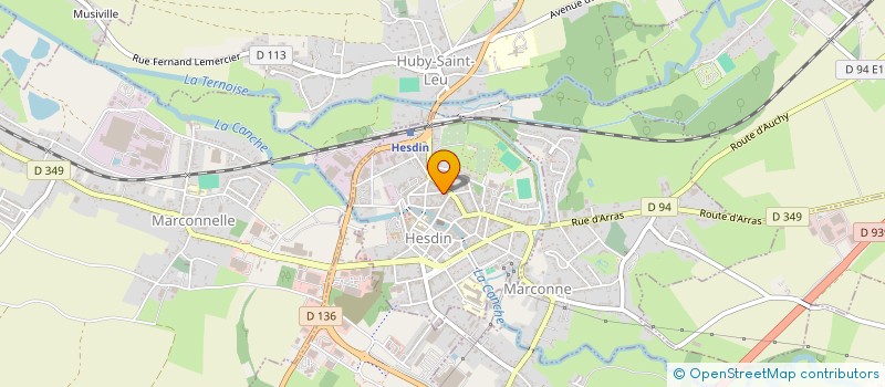 localisation de l'entreprise SCI LES CLARINES à MAISONS-ALFORT