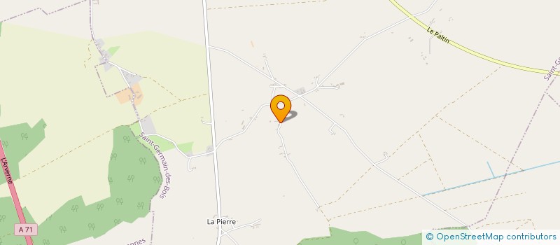 localisation de l'entreprise SCI LES CLAVIS  SAINT-GERMAIN-DES-BOIS