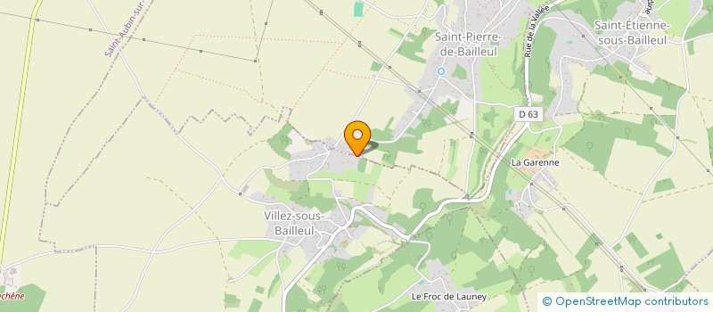 localisation de l'entreprise SCI LES CLAYES DESPREZ-HARDOUIN  SAINT-AUBIN-SUR-GAILLON