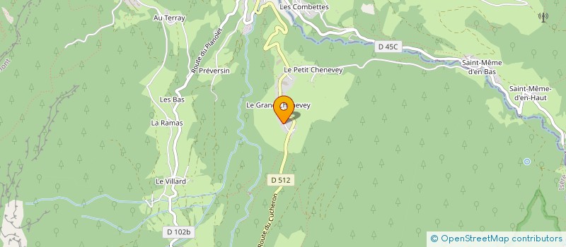 localisation de l'entreprise SCI LES CLEFS DE LA CROIX ROUSSE à SAINT-PIERRE-D'ENTREMONT