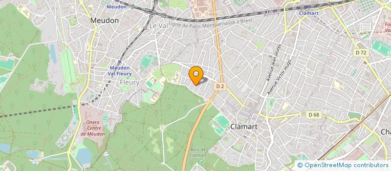 localisation de l'entreprise SCI LES CLEMATITES 33 à CLAMART