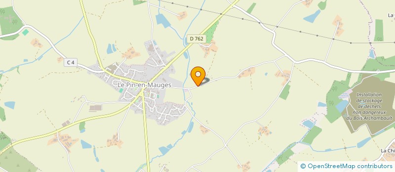 localisation de l'entreprise SCI LES CLEMATITES  BEAUPREAU-EN-MAUGES