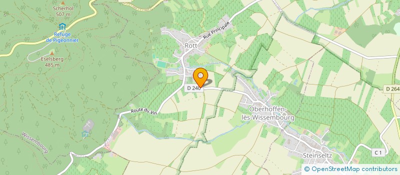 localisation de l'entreprise SCI LES CLEMENTINES  ROTT