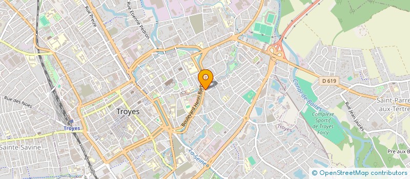 localisation de l'entreprise SCI LES CLOS à TROYES