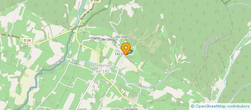 localisation de l'entreprise SCI LES CLOTS  MONTBRISON-SUR-LEZ