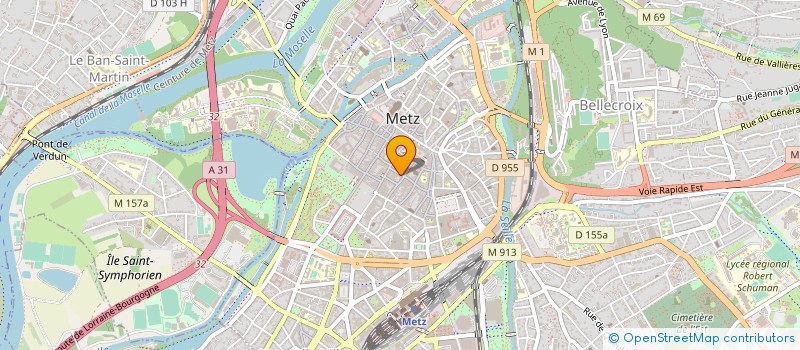 localisation de l'entreprise SCI LES COCCINELLES à METZ
