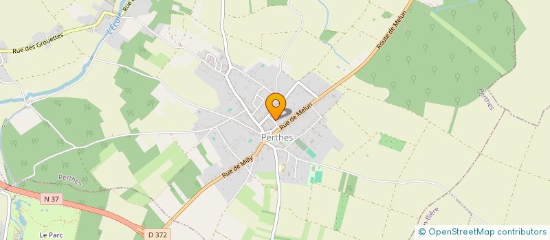 localisation de l'entreprise SCI LES COCCINELLES DU GATINAIS  PERTHES