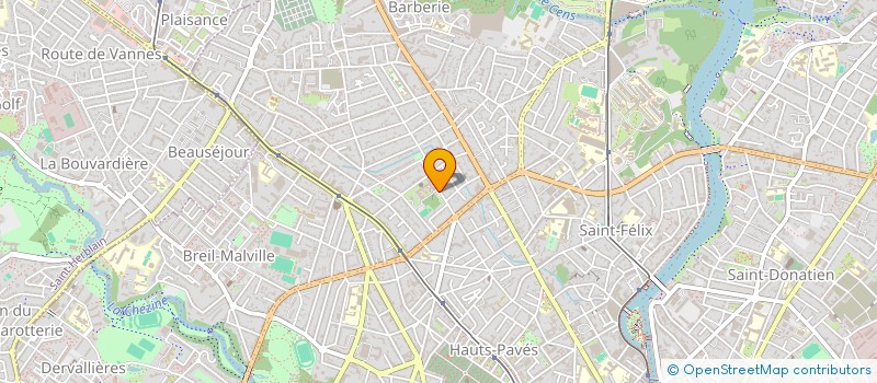 localisation de l'entreprise SCI LES COCHARDIERES à NANTES