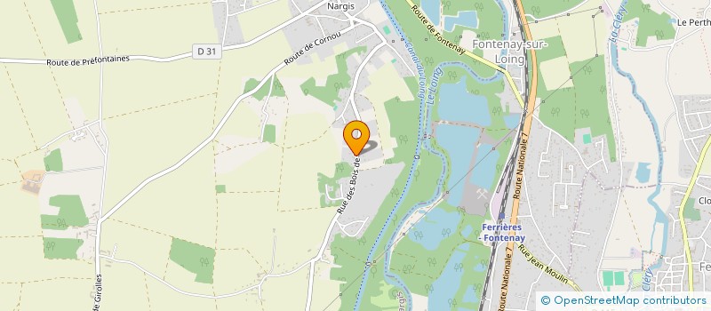 localisation de l'entreprise SCI LES COL VERTS à NARGIS