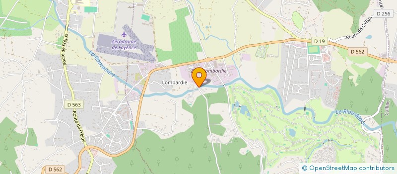 localisation de l'entreprise SCI LES COLLES  TOURRETTES