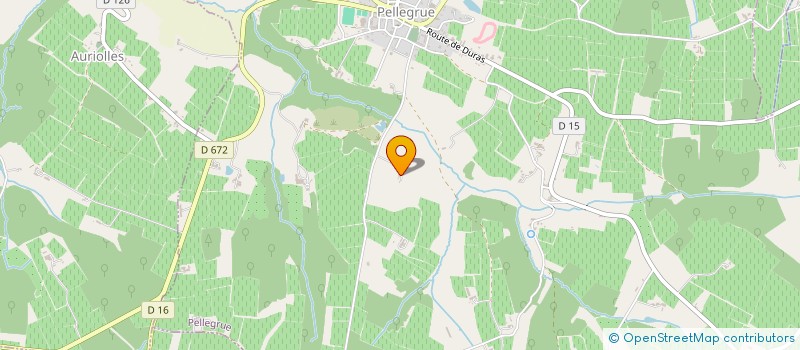 localisation de l'entreprise SCI LES COLLETTES  PELLEGRUE