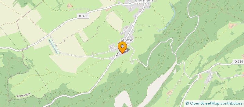 localisation de l'entreprise SCI LES COLLY  LES PREMIERS SAPINS