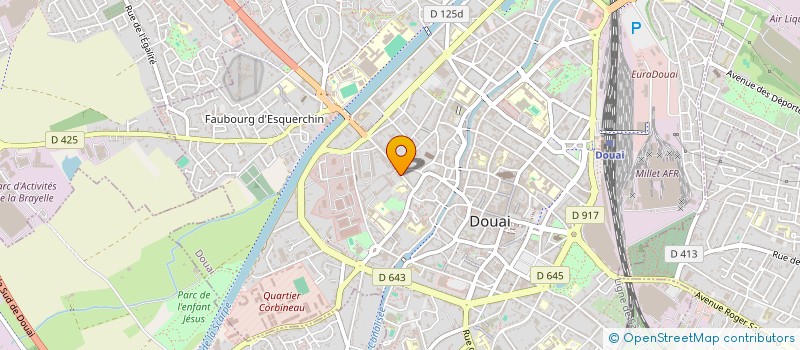 localisation de l'entreprise SCI LES COLNOTTES à DOUAI