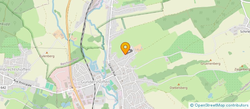 localisation de l'entreprise SCI LES COLOMBELLES  GUNDERSHOFFEN