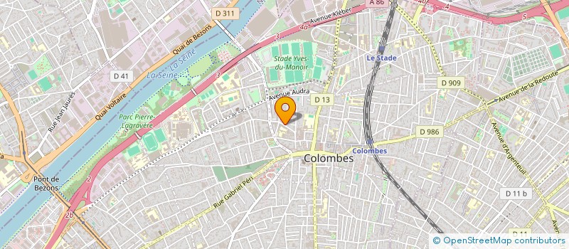localisation de l'entreprise SCI LES COLOMBES  COLOMBES