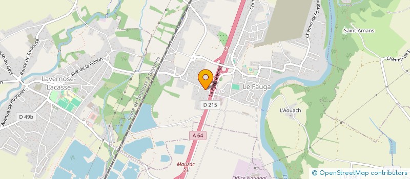 localisation de l'entreprise SCI LES COLOMBES  LE FAUGA