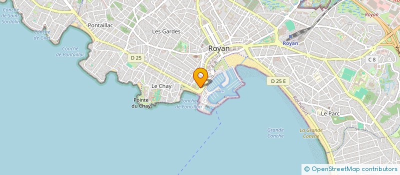 localisation de l'entreprise SCI LES COLONNES à ROYAN