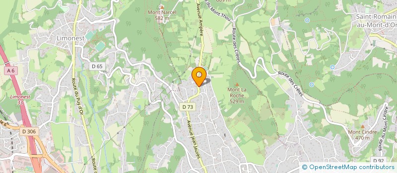 localisation de l'entreprise SCI LES COLONNES DE VENDOME  SAINT-DIDIER-AU-MONT-D'OR