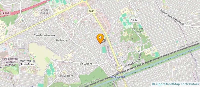 localisation de l'entreprise SCI LES COMBATTANT à VILLEPINTE