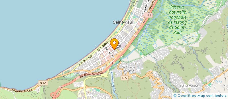 localisation de l'entreprise SCI LES COMBAVAS BLEUS  SAINT-PAUL