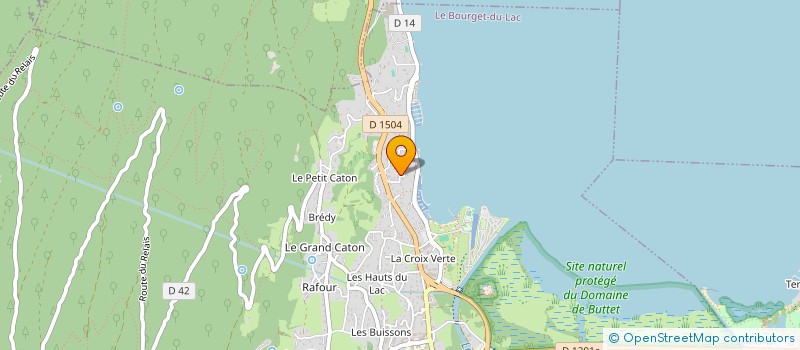 localisation de l'entreprise SCI LES COMBES  LE BOURGET-DU-LAC