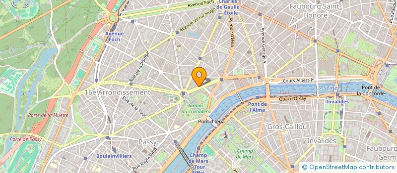 localisation de l'entreprise SCI LES COMETES à BOULOGNE-BILLANCOURT